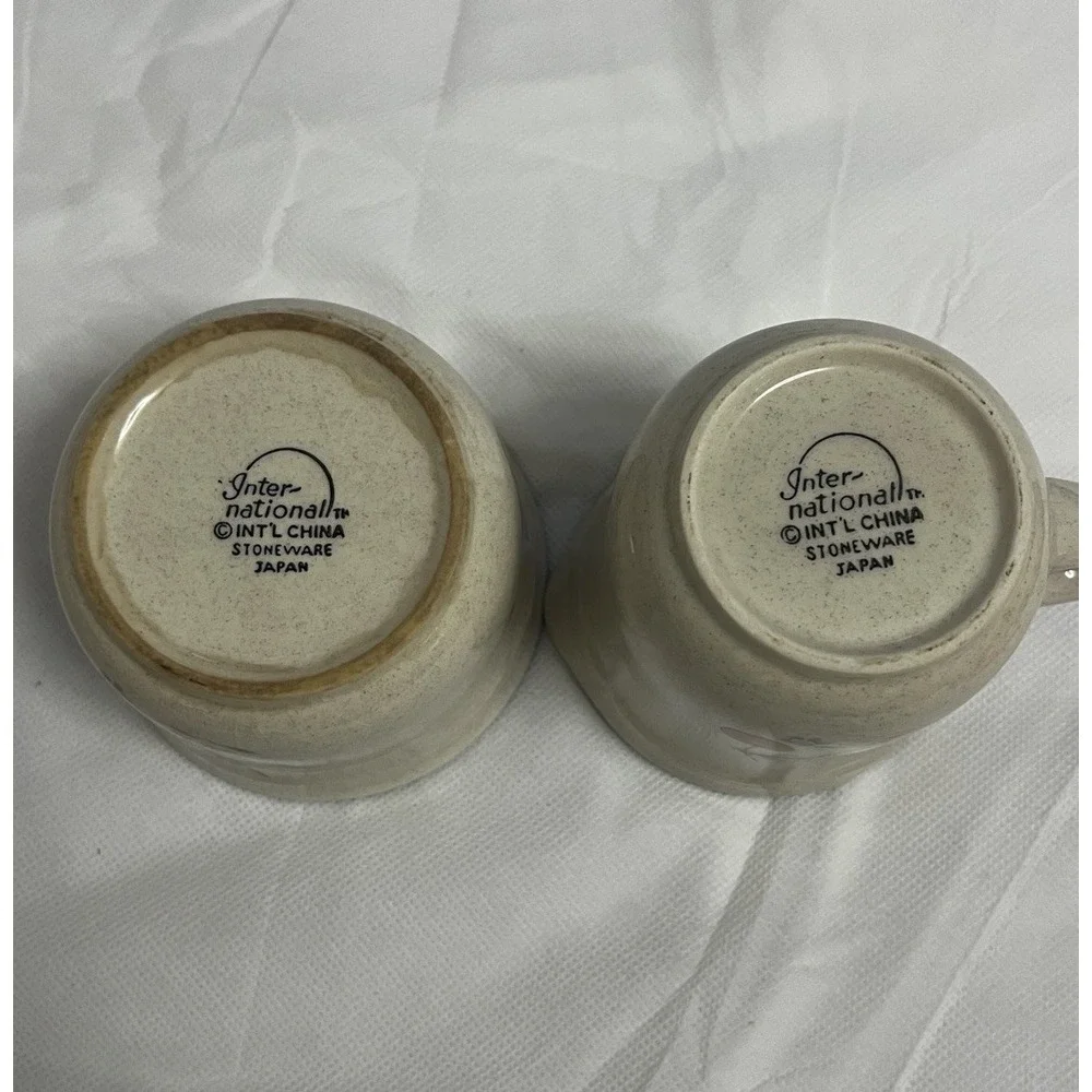 International China Marmalade Geese Sugar And Creamer Set Farmhouse Cottagecore